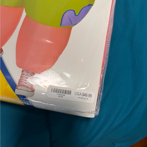 Kids SpongeBob SquarePants Patrick inflatable costume L/XL 12/16 - Picture 3 of 5